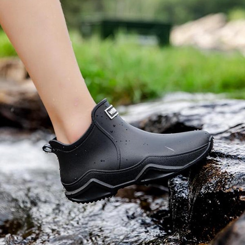 Wasserfeste rutschfeste Gummistiefel für den Außenbereich