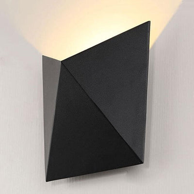 Moderne, minimalistische Origami-LED-Wandleuchte mit 1 Licht