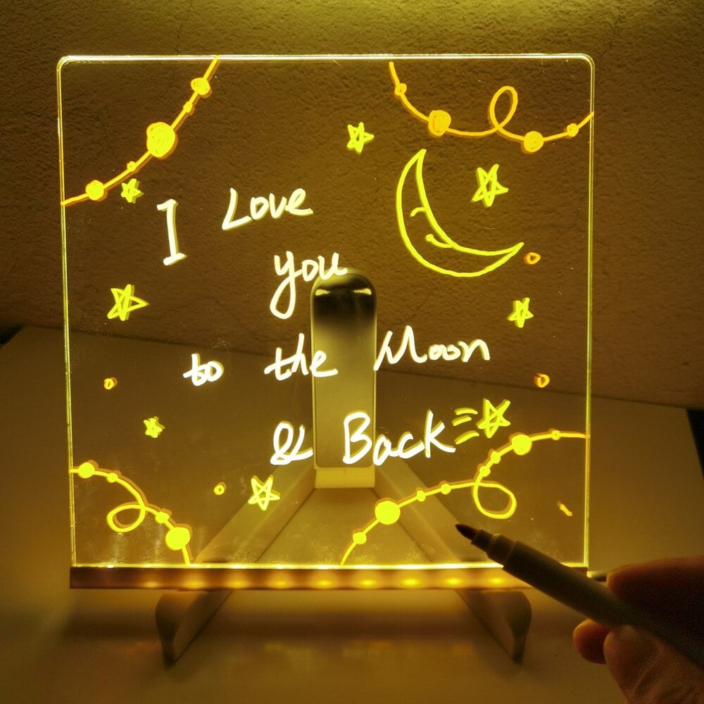 Weihnachten heiße Produkte LED Note Board