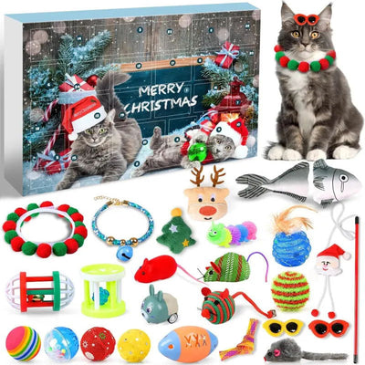 Weihnachts Countdown Katzenkalender