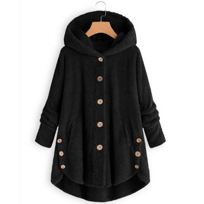 Zavando Winter-Strickjacke aus Samt