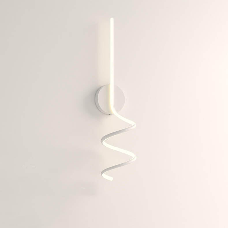 Minimalistische Creative Arcs Lines 1-flammige LED-Wandleuchte