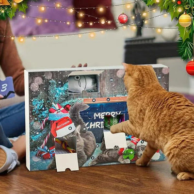 Weihnachts Countdown Katzenkalender