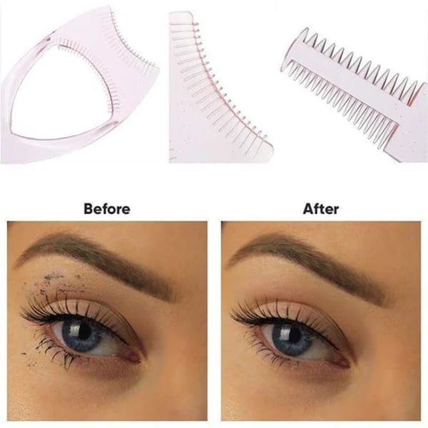 3-in-1 Wimpernwerkzeug Mascara Schutzapplikator Guard