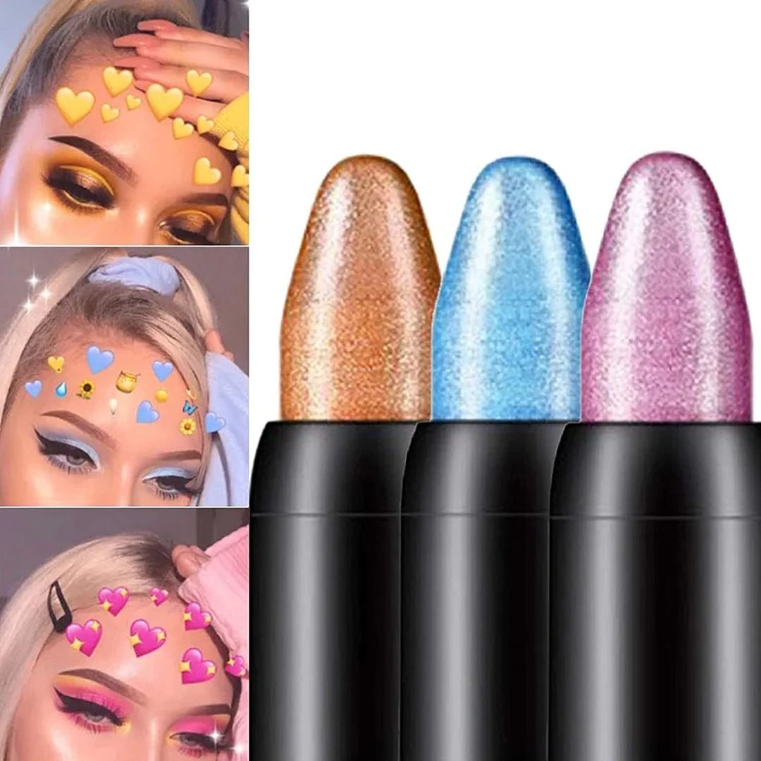 GlamStick: vielseitiger 15-Farben Highlighter und Lidschattenstift