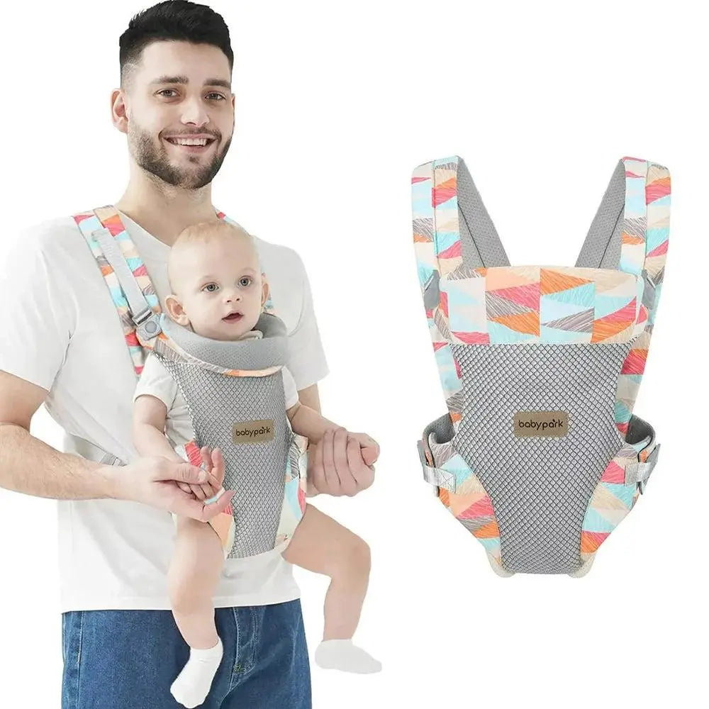 Yadala Babytrage, 4-in-1 Leaf Babytrage, Vorder- und Rückensling mit verstellbarem Halter