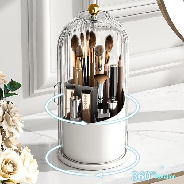 Rollabrush 360° Makeup Pinsel Organizer + Kostenloser Lippenstift Aufbewahrungsbox