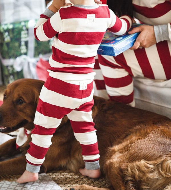 Winterwear Weihnachtsfamilien-Pyjama-Set