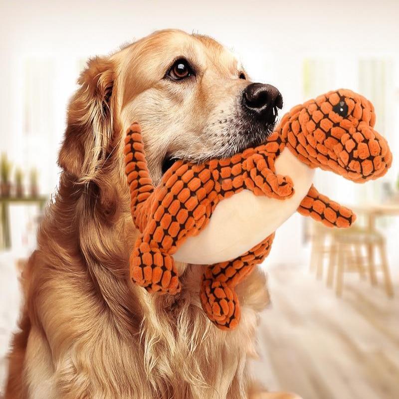 RobustDino - Unzerstörbares Hundespielzeug