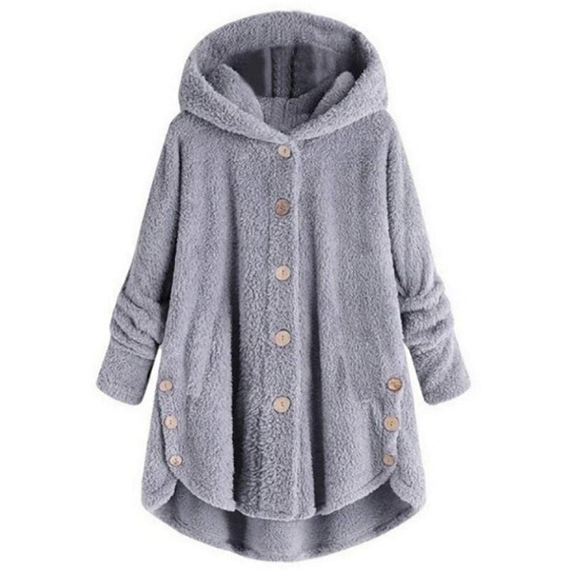 Zavando Winter-Strickjacke aus Samt