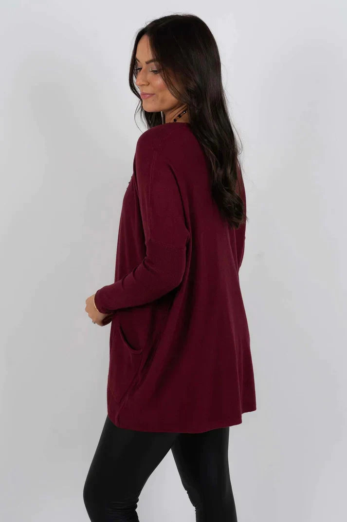 Zavando | Herbstlicher Komfort Total Smitten Pullover