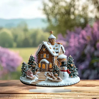 Winter Lebkuchen Weihnachtsdorf