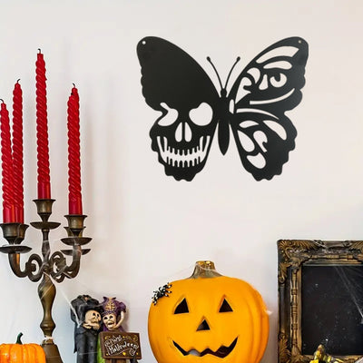 Wickedwallz™ Halloween Schmetterling Eisen Kunst Wanddekoration