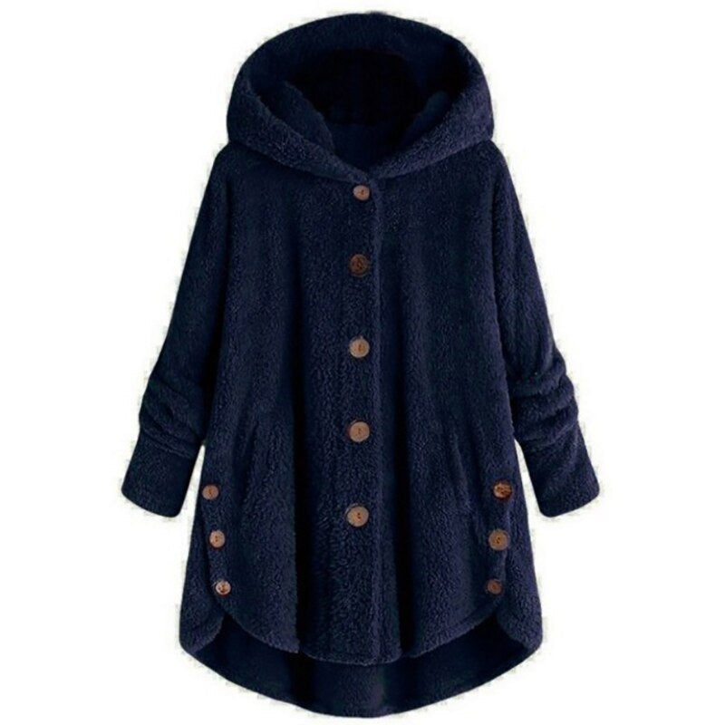 Zavando Winter-Strickjacke aus Samt