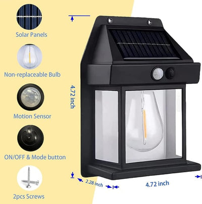 Zensun Outdoor Solar Power Wandlampe