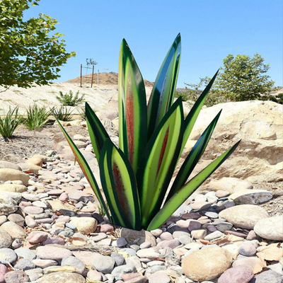 Wasserdichte Solar-Garten-Agavenlampe als Dekoration