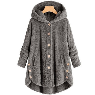 Zavando Winter-Strickjacke aus Samt