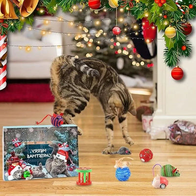 Weihnachts Countdown Katzenkalender