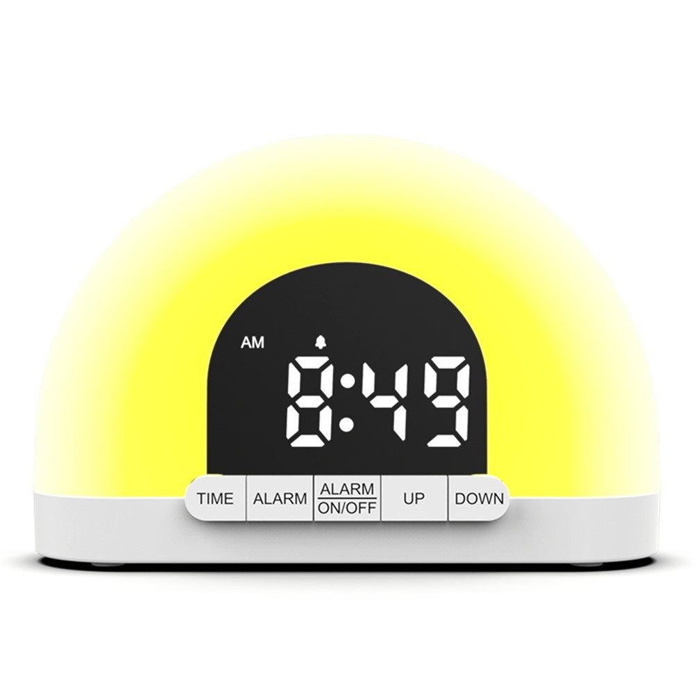 Wake-Up Light Simulierte Sonnenaufgang Elektronischer Wecker