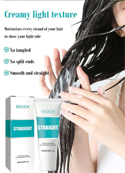 Silk and Keratin Treatment Hair Smoothing Cream