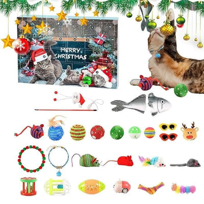 Weihnachts Countdown Katzenkalender