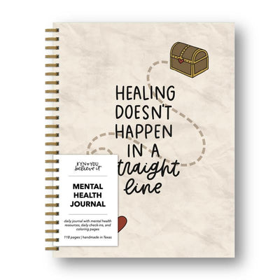 "Healing Happens nicht in einer geraden Linie" Journal