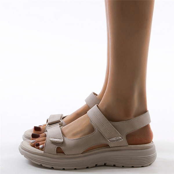 Zavando - Beige Orthopädische Sportsandalen