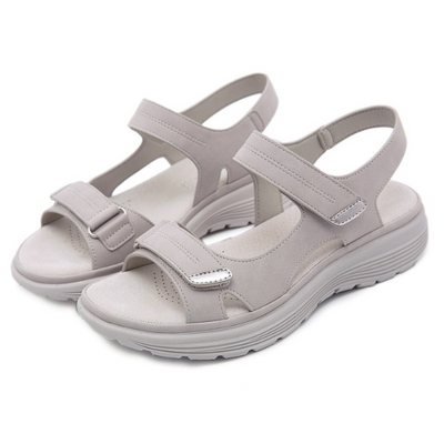 Zavando - Beige Orthopädische Sportsandalen