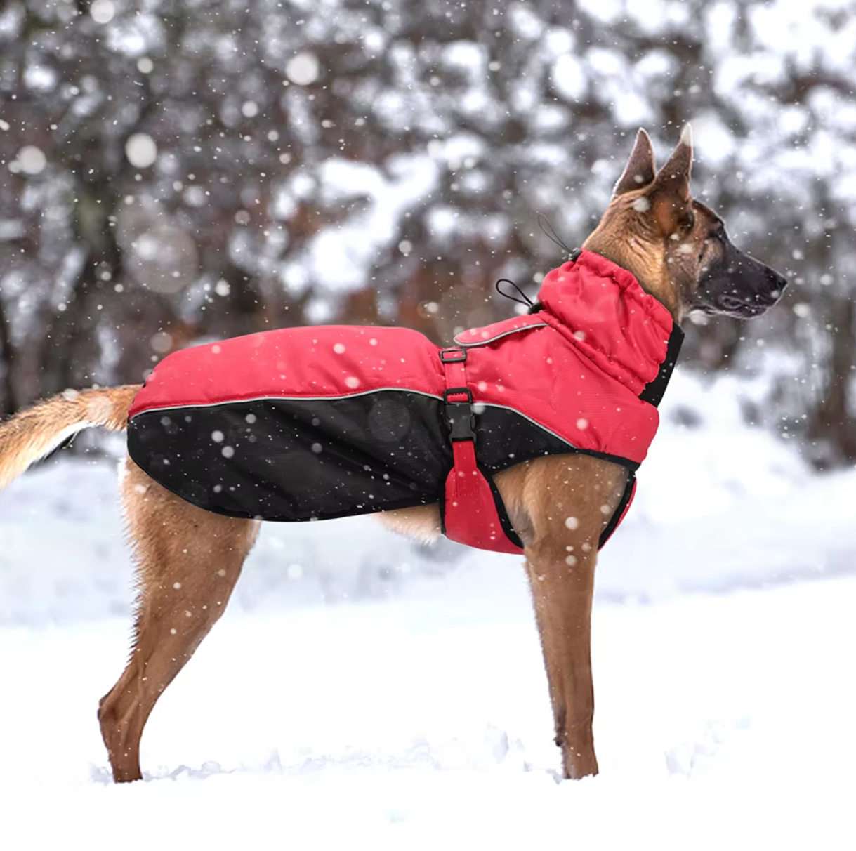 Zavando Winter-Hundemantel – Reflektierende Regenjacke