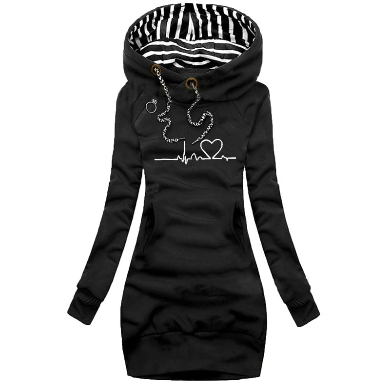 Zavando | Heartbeat Pullover – Fashion Winter Pullover Kleid