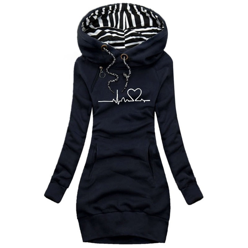 Zavando | Heartbeat Pullover – Fashion Winter Pullover Kleid