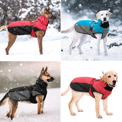 Zavando Winter-Hundemantel – Reflektierende Regenjacke