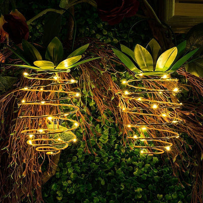 1 bis 2 Stück 24LED Ananas Solar Patio Lichter