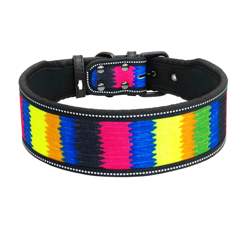 Zavando Reflektierendes Nylon Hundehalsband