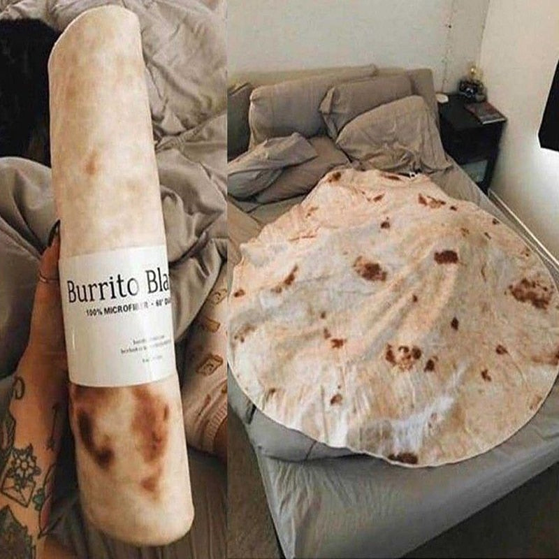 Super weiche warme Flanell Burrito-Decken