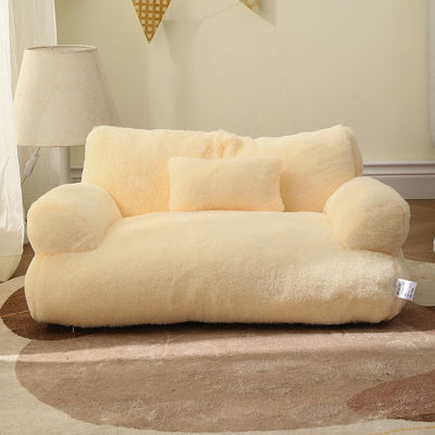 SnugNest | Weiches Fleece-Tiersofa