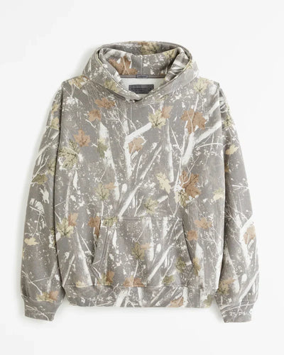 Unisex Übergröße Camo Hoodie