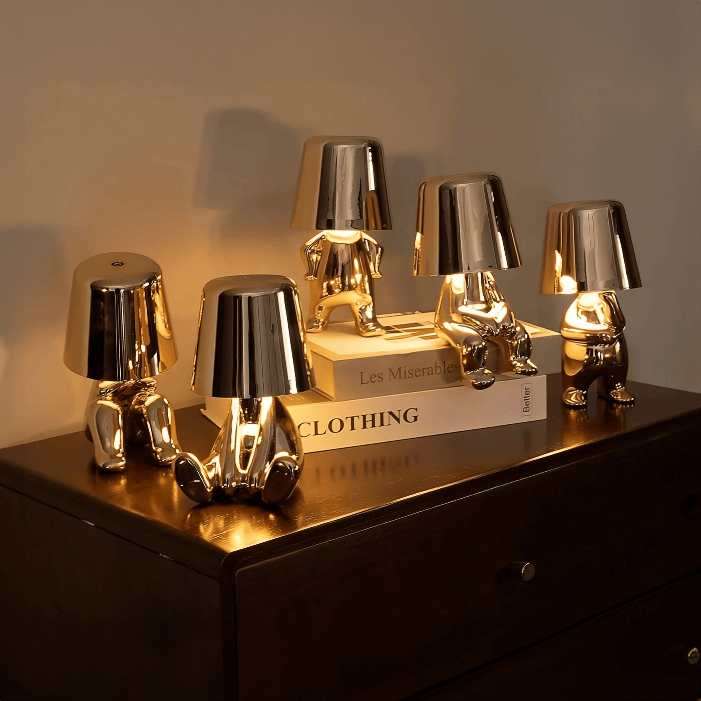 Zavando | Golden Man Lampe