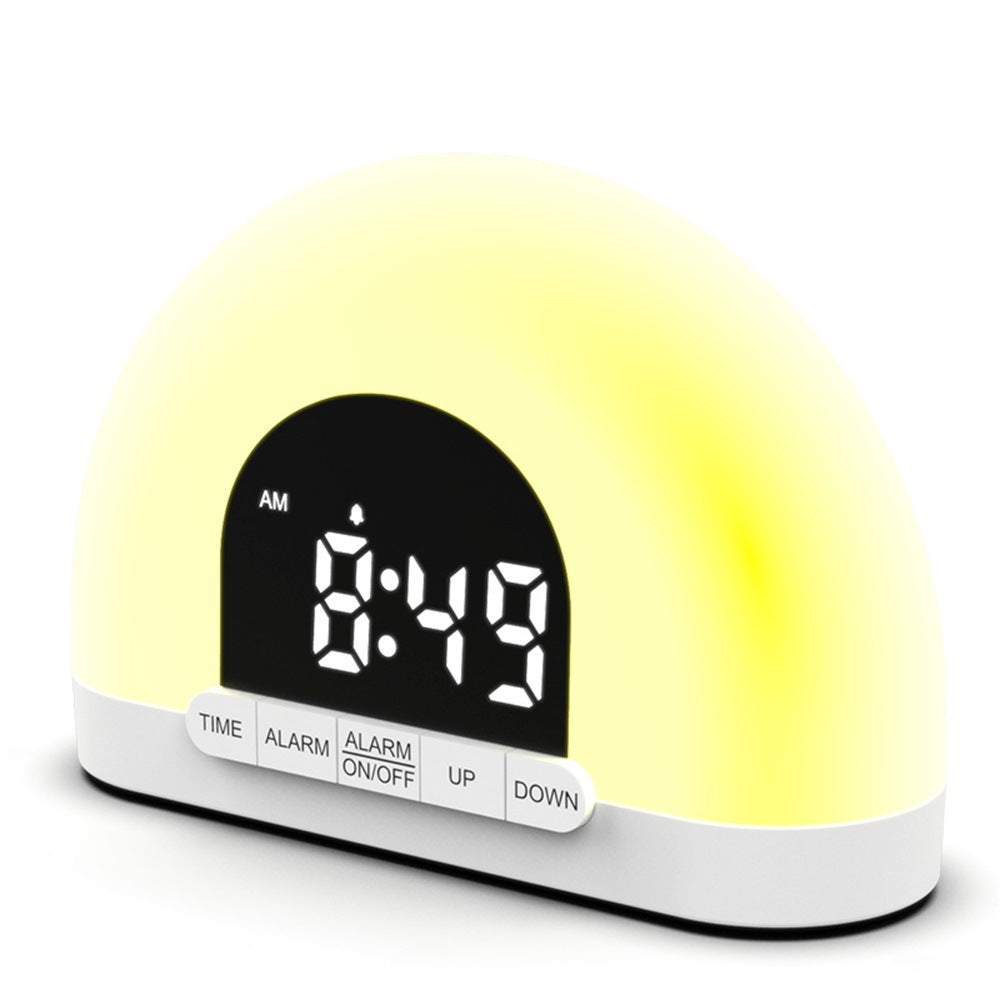 Wake-Up Light Simulierte Sonnenaufgang Elektronischer Wecker