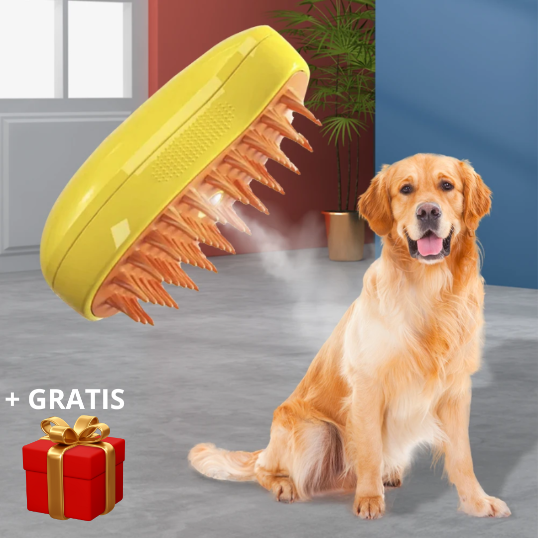 Zavando | Effektive Dampfbürste für Hunde - Erhalten Sie ein KOSTENLOSES GESCHENK mit Ihrer Bestellung