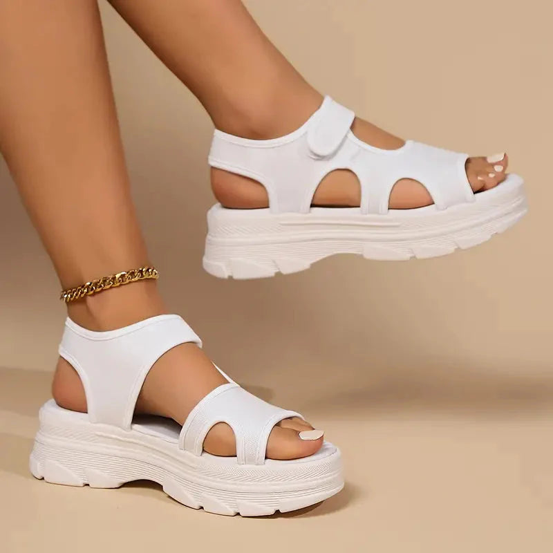 Zavando Sandalen - Fußgewölbestütze - Massage - Keilsandalen - Schuhe für den Sommer