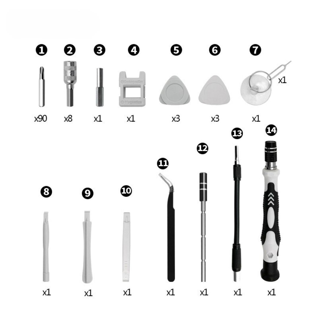 115in1 Schraubenzieher Set