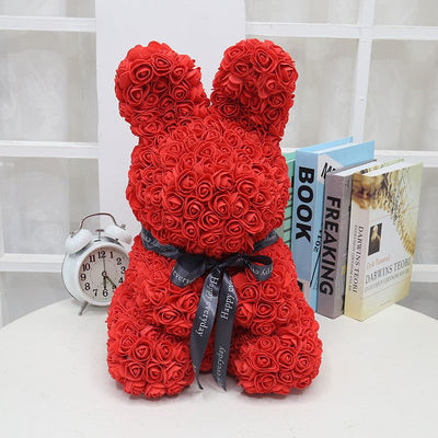 Rose Rabbit Valentinstagsgeschenk