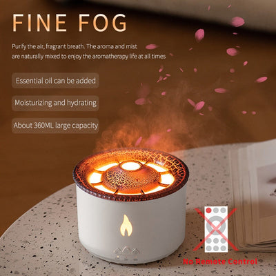 Vulkanische Flamme Aroma Diffusor Ätherisches Öl