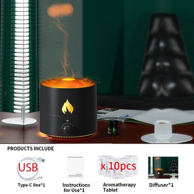 Vulkanische Flamme Aroma Diffusor Ätherisches Öl