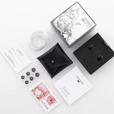 MOONDROP CHU II In-Ear Kopfhörer Hochleistungs-Dynamik-Treiber IEMs Austauschbares Kabel