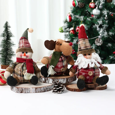 Weihnachtspuppen Neujahrsornament Set