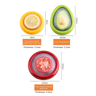 Wiederverwendbare Obstfrischabdeckung