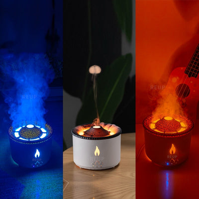 Vulkanische Flamme Aroma Diffusor Ätherisches Öl