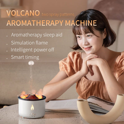 Vulkanische Flamme Aroma Diffusor Ätherisches Öl